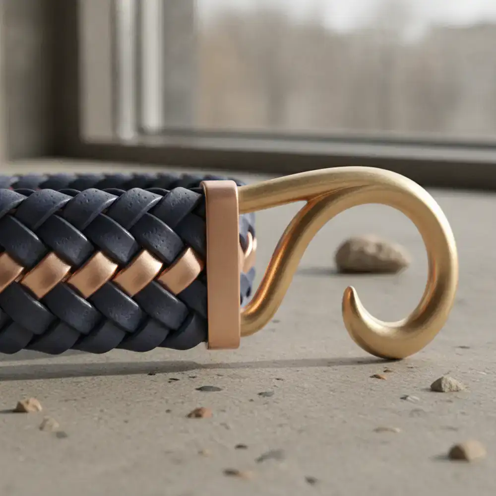 Detail shot showing the texture and fine craftsmanship of a BoldGuide accessory